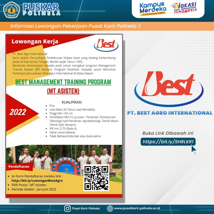 Gaji pt best agro international