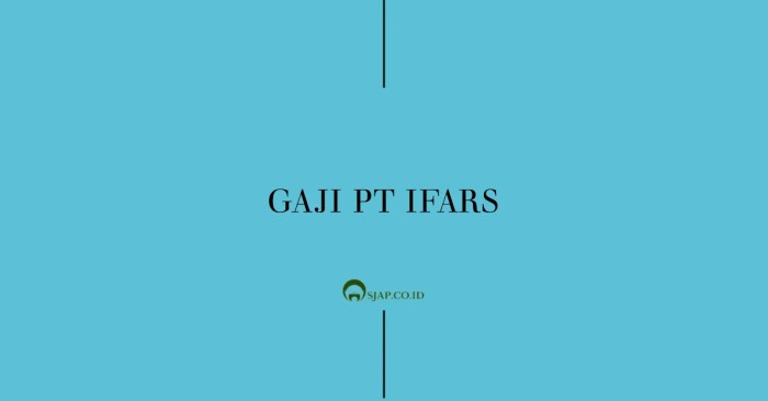 Gaji pt ifars