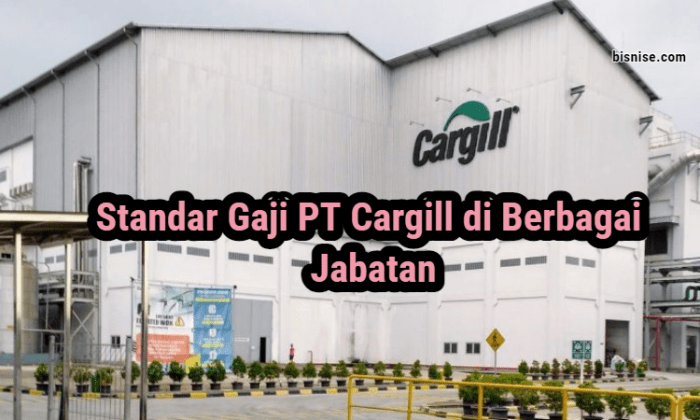 Gaji pt cargill