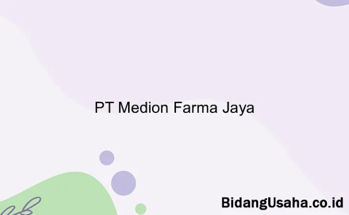 Gaji pt medion farma jaya