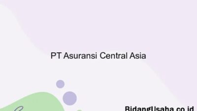 Gaji asuransi central asia