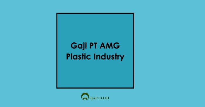 Gaji pt amg plastic industry