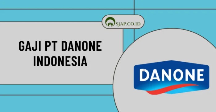 Gaji pt danone indonesia