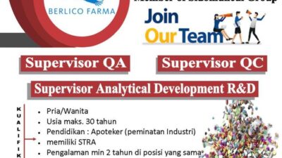 Gaji pt berlico mulia farma