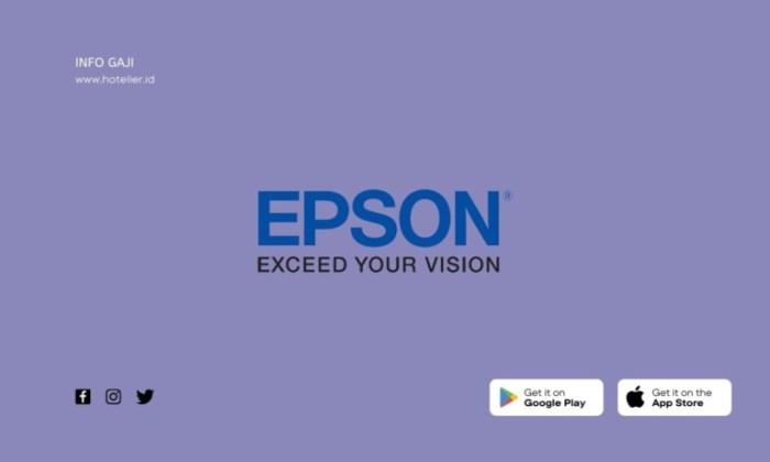 Gaji pt epson batam