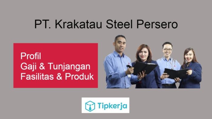 Gaji karyawan pt krakatau steel persero tbk