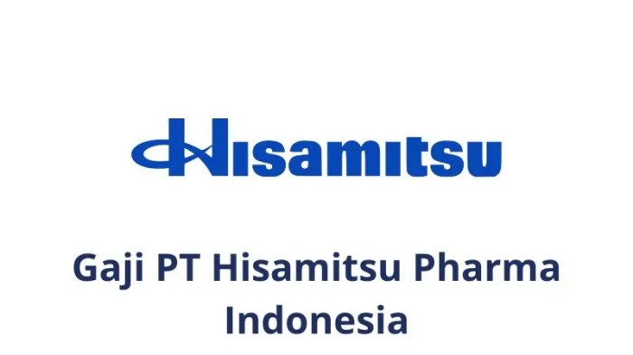 Gaji pt hisamitsu pharma indonesia