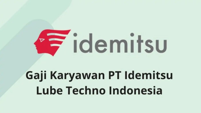 Gaji pt techno indonesia