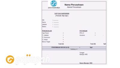 Gaji karyawan pt jasa raharja persero semua jabatan
