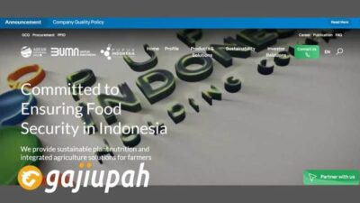Gaji karyawan pt pupuk sriwijaya semua jabatan