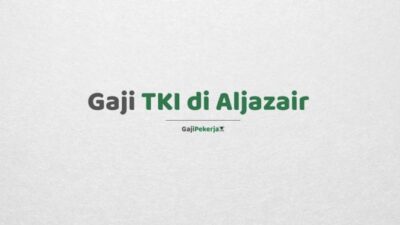 Gaji tki di aljazair