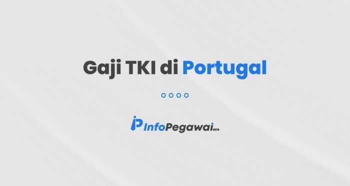 Gaji karyawan di portugal