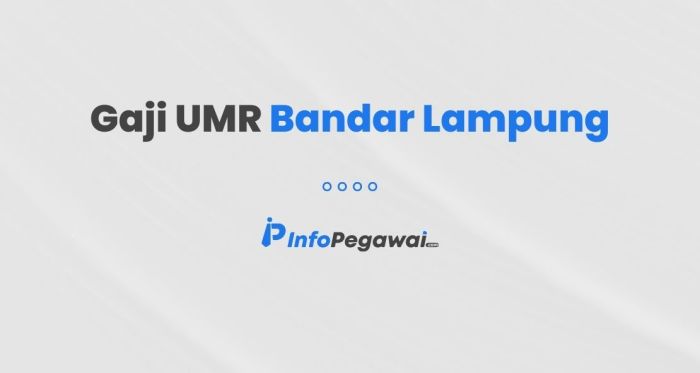 Gaji umr lampung barat 2024 terupdate
