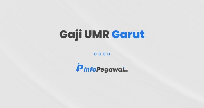 Gaji umr garut 2024 terupdate