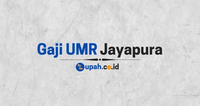Gaji umr jayapura 2024 terupdate