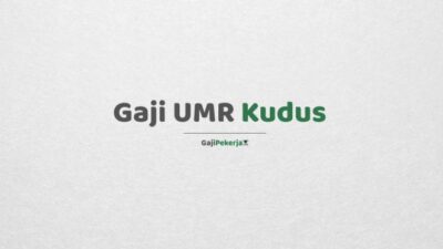 Gaji umr kudus 2024 terbaru