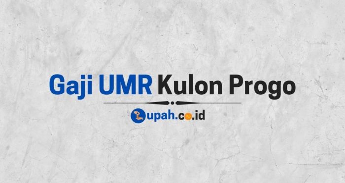Gaji umr kulon progo 2024 terbaru