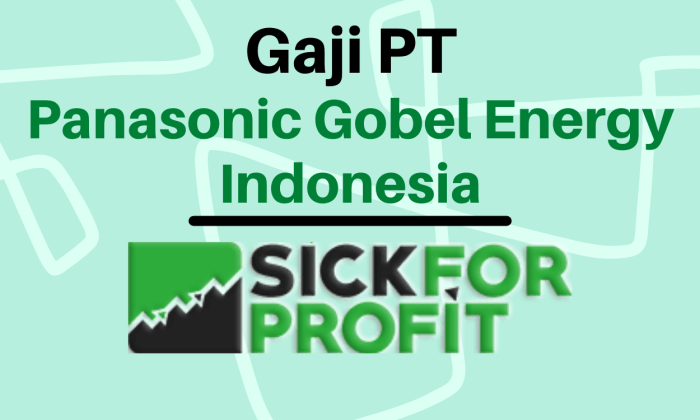 Gaji pt panasonic