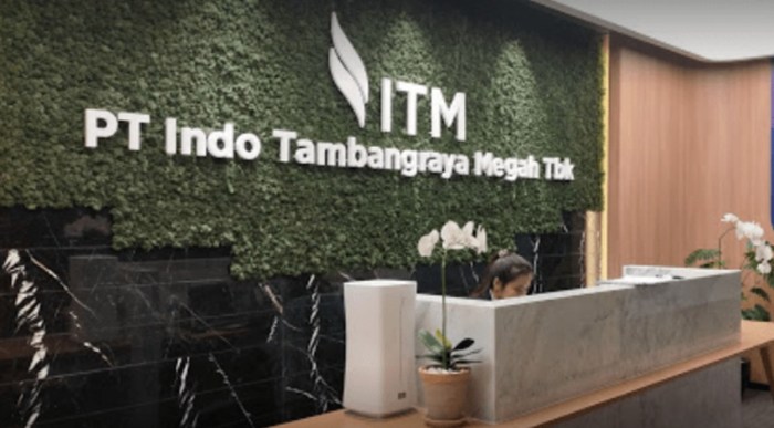 Gaji pt indo tambangraya megah tbk