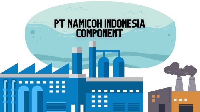 Component indonesia pt Gaji pt namicoh indonesia component