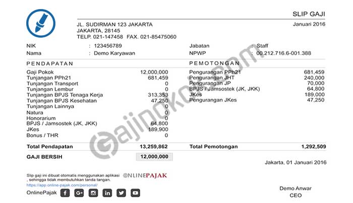 Gaji karyawan pt djarum