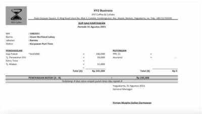 Gaji karyawan pt pengembangan pariwisata indonesia