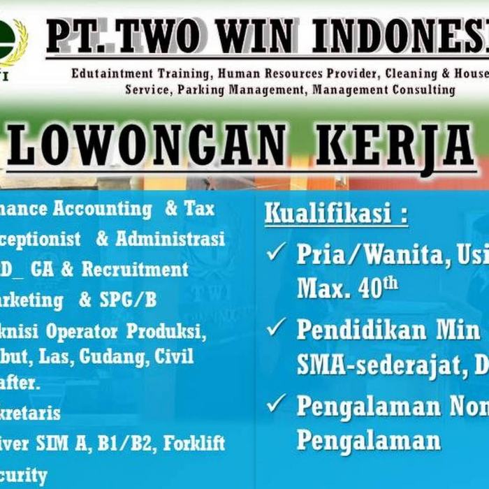 Gaji pt two win indonesia