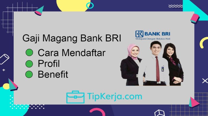 Gaji magang bri