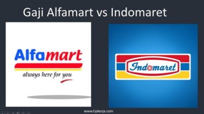 Gaji karyawan alfamart vs indomaret semua jabatan