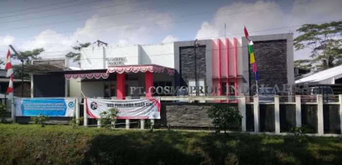 Cosmoprof loker Gaji pt cosmoprof indokarya pemalang