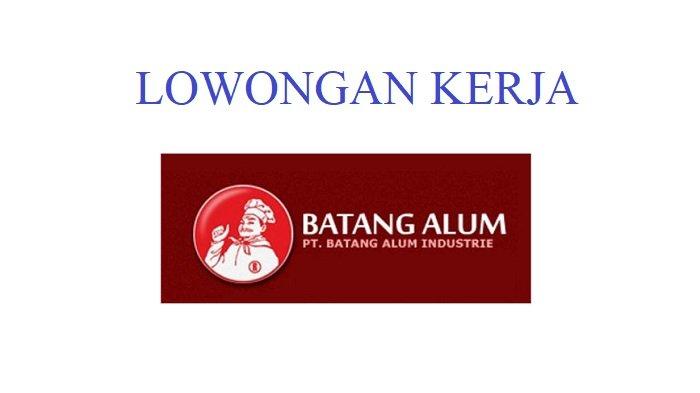 Alum batang industrie Gaji batang alum industrie